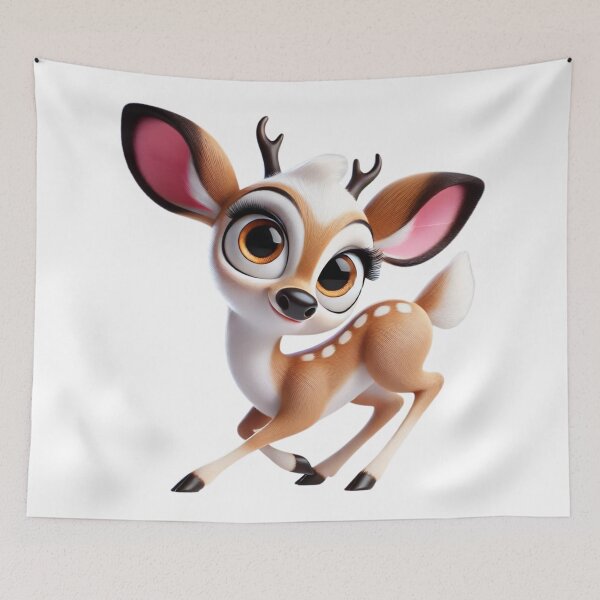 Item preview, Adorable White-Tail Deer designed and sold by Sillytoe.