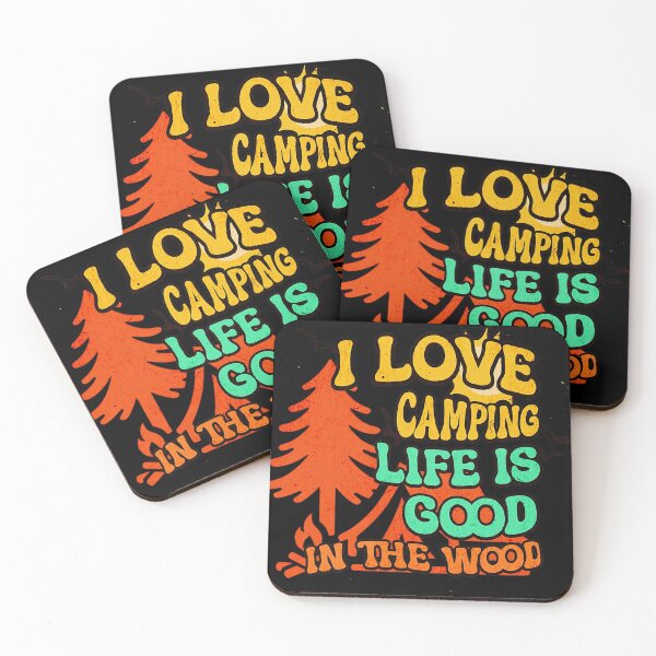 Item preview, I Love Camping - Life is Beautiful in the Woods designed and sold by FmDesigner87.