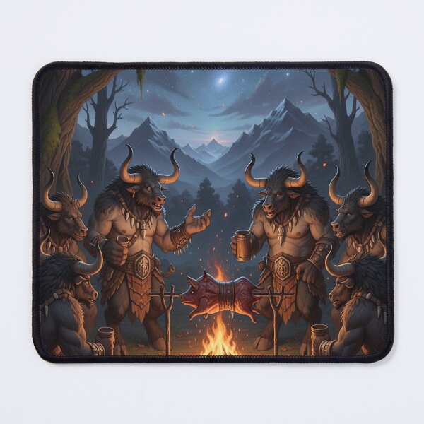 Item preview, Minotaur gathering designed and sold by OsscaShop.