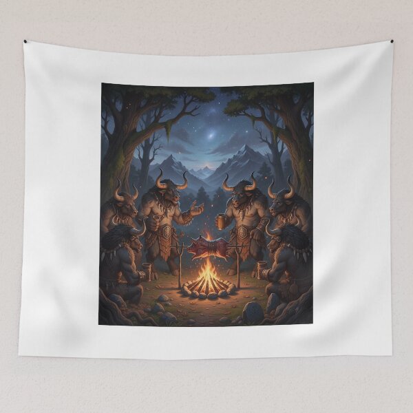 Item preview, Minotaur gathering designed and sold by OsscaShop.