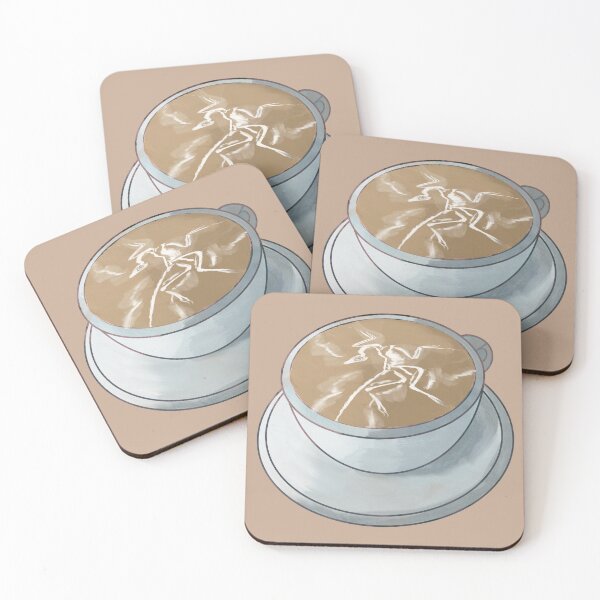 Item preview, Archaeopteryx Latte designed and sold by FossilCafe.