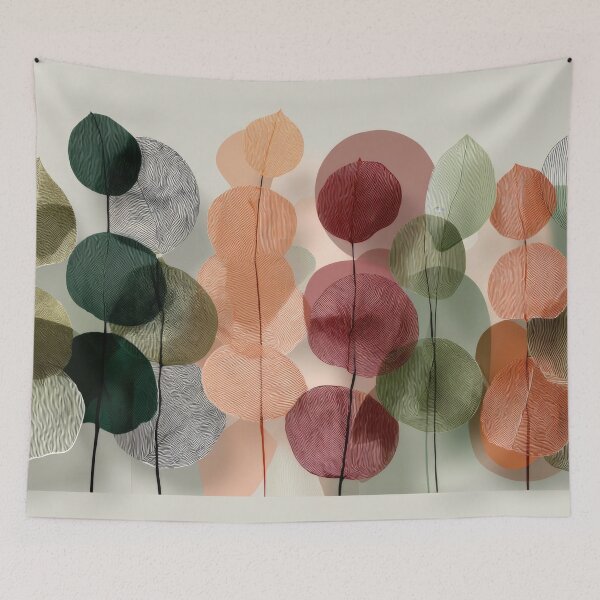 Item preview, Amiable Abstract Leaves designed and sold by scicilysimonee.