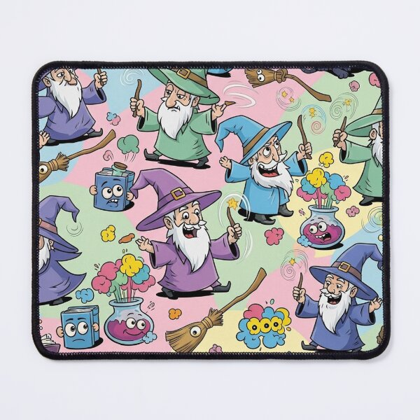 Item preview, Whimsical Wizards and Magical Pattern designed and sold by MySignatureItems.