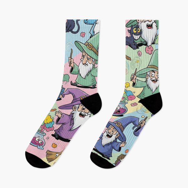 Item preview, Whimsical Wizards and Magical Pattern designed and sold by MySignatureItems.