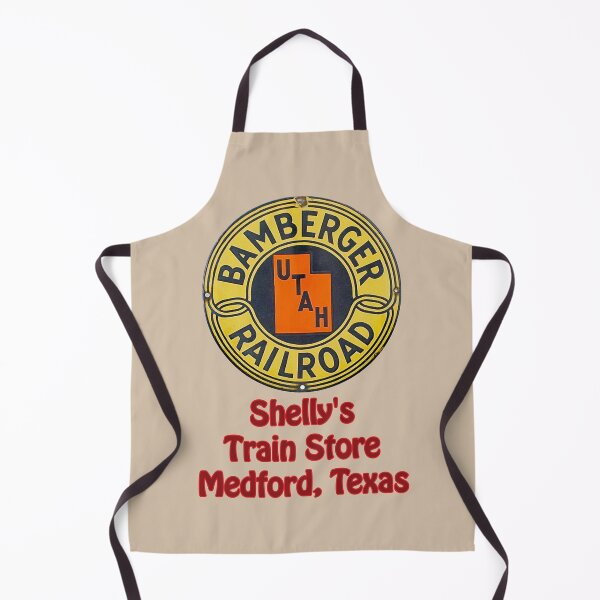 Item preview, Shelly's Train Store - Bamberger Railroad-Utah, Vintage & Classic Train Logos, Rail & Railroad Logos, train stickers, magnets, t-shirts, posters & much more.  designed and sold by MoreEZUSA-Here.
