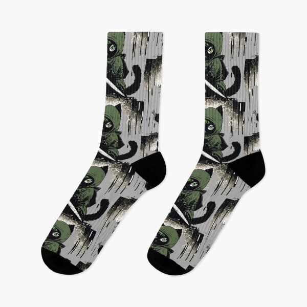 Item preview,  Black Cat NINJA designed and sold by CleverCulture.