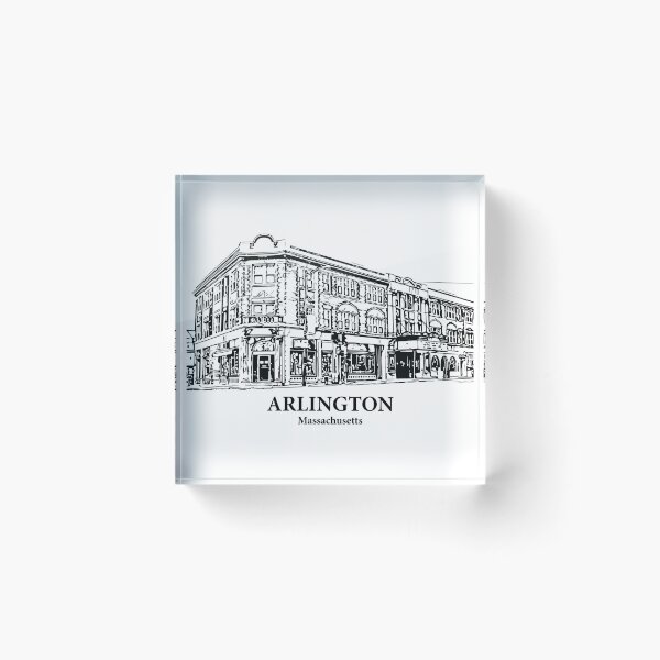 Artikelvorschau, Arlington - Massachusetts entworfen und verkauft von Lakeric Cityscapes.