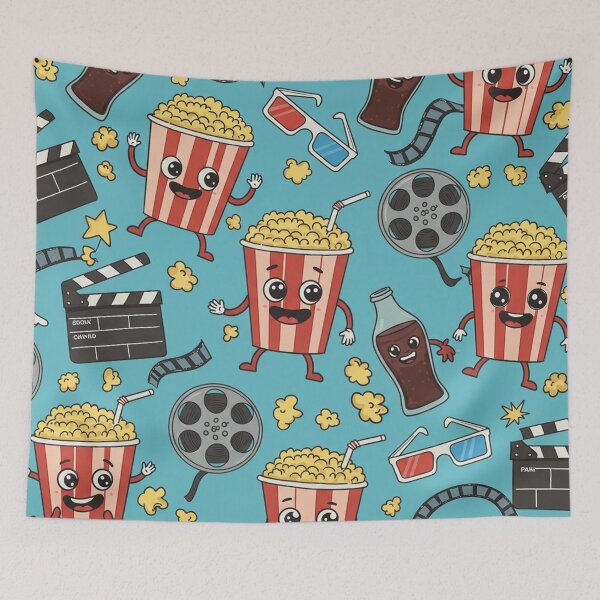 Item preview, Movie Night Fun Pattern designed and sold by MySignatureItems.