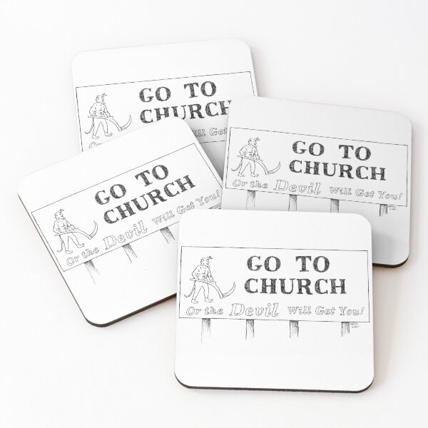 Item preview, Go to Church or the Devil Will Get You I65 designed and sold by Shaney442.