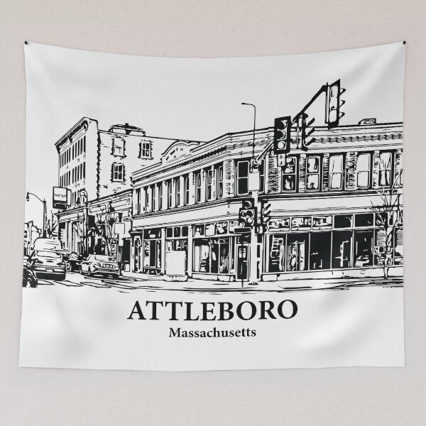 Item preview, Attleboro - Massachusetts designed and sold by Lakeric Cityscapes.