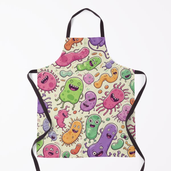 Item preview, Happy Microbe Party Pattern designed and sold by MySignatureItems.
