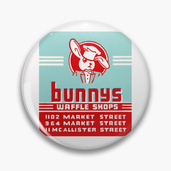 Item preview, Bunnys Waffle Shops Vintage Matchbook designed and sold by Unkie Monkie Studios.