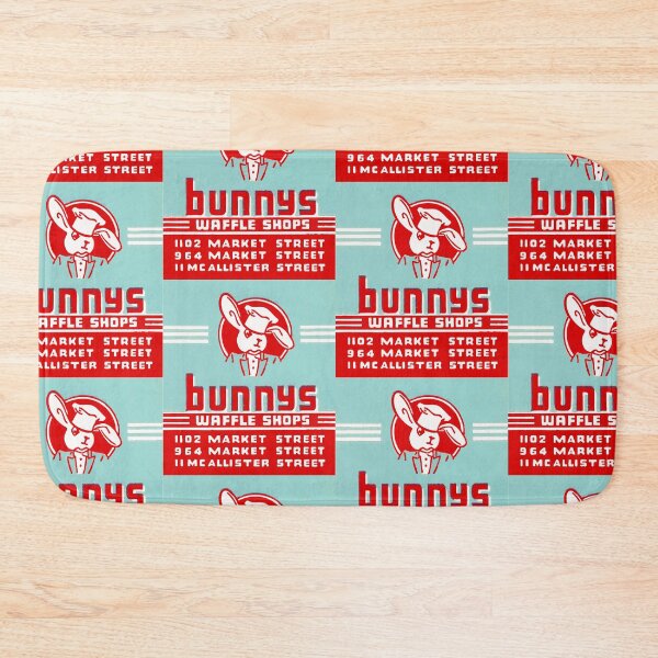 Item preview, Bunnys Waffle Shops Vintage Matchbook designed and sold by Unkie Monkie Studios.
