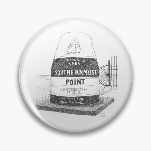 Item preview, Southernmost Point Drawing designed and sold by Shaney442.
