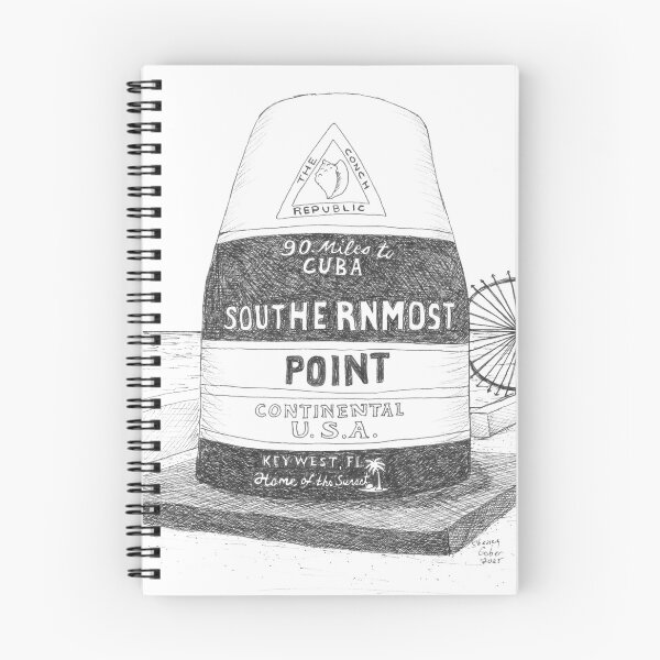 Item preview, Southernmost Point Drawing designed and sold by Shaney442.