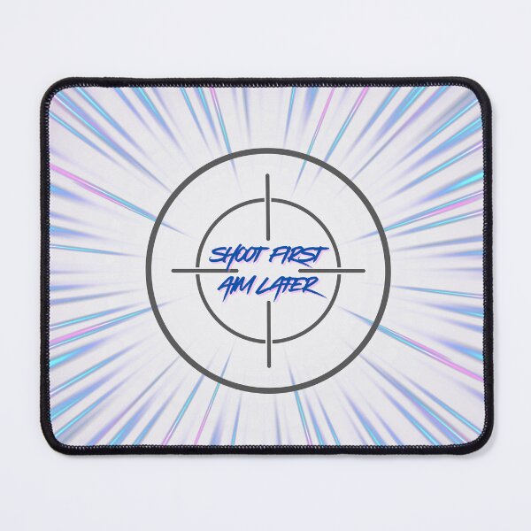 Item preview, Shoot First Aim Later Target Crosshair Action Design designed and sold by BPozitiv.