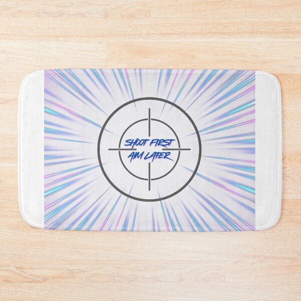 Item preview, Shoot First Aim Later Target Crosshair Action Design designed and sold by BPozitiv.