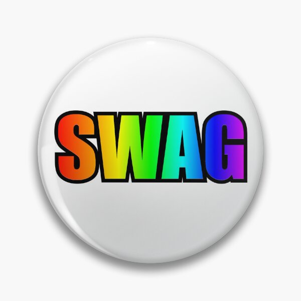 Item preview, Impact Text SWAG Rainbow designed and sold by theridman.