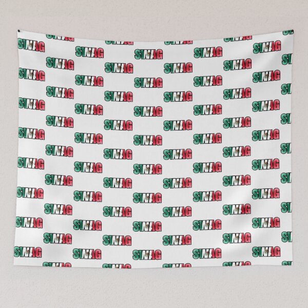 Item preview, Impact Text SWAG Mexican Flag designed and sold by theridman.