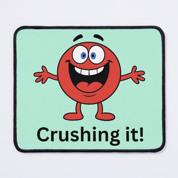 Item preview, Crushing it! designed and sold by Printessive Designs.