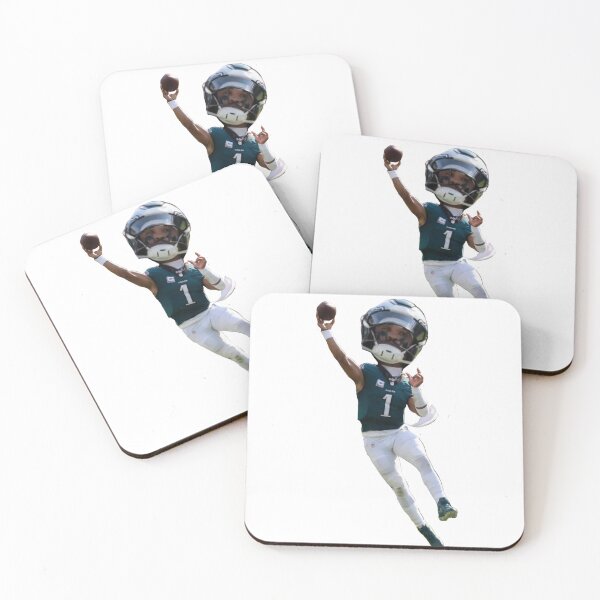 Item preview, Big Head Jalen Hurts designed and sold by Julianna Reyes Designs.
