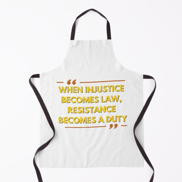 Item preview, When Injustice Becomes Law Quote T-Shirt and Sticker designed and sold by DiverseDazzle.