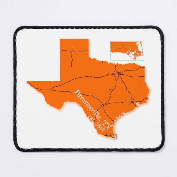 Item preview, Brownsville, TX [Orange] designed and sold by PhilbonianDezin.