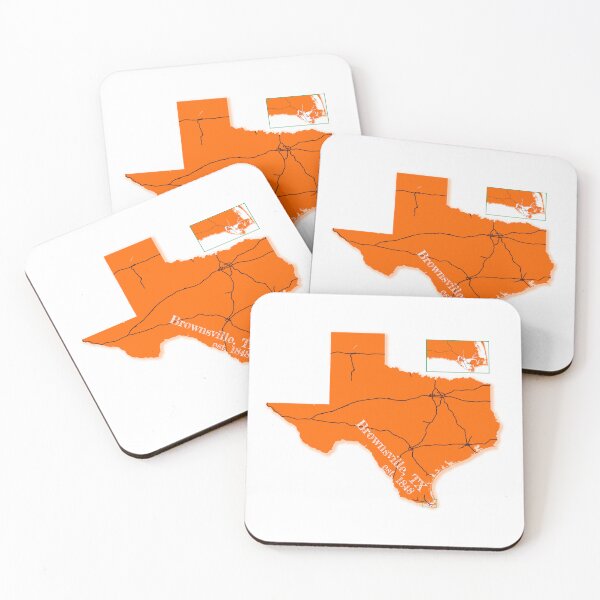 Item preview, Brownsville, TX [Orange] designed and sold by PhilbonianDezin.