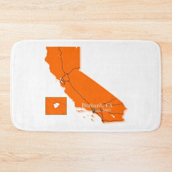Item preview, Burbank, CA [Orange] designed and sold by PhilbonianDezin.