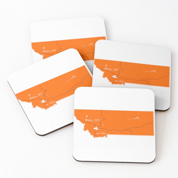 Item preview, Butte, MT [Orange] designed and sold by PhilbonianDezin.