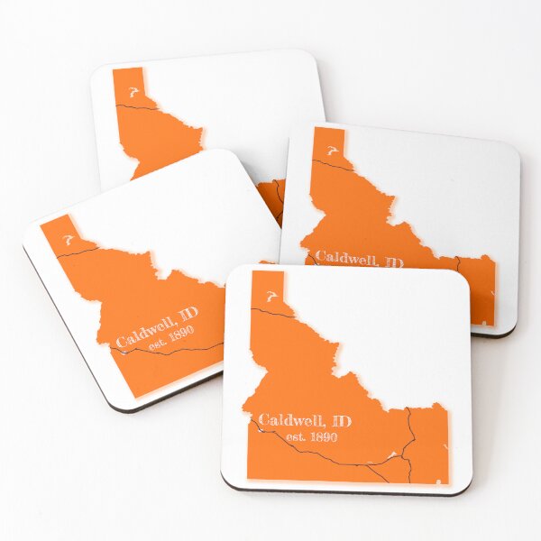 Artikelvorschau, Caldwell, Idaho [Orange] entworfen und verkauft von PhilbonianDezin.