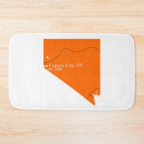 Item preview, Carson City, NV [Orange] designed and sold by PhilbonianDezin.
