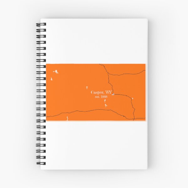 Artikelvorschau, Casper, WY [Orange] entworfen und verkauft von PhilbonianDezin.