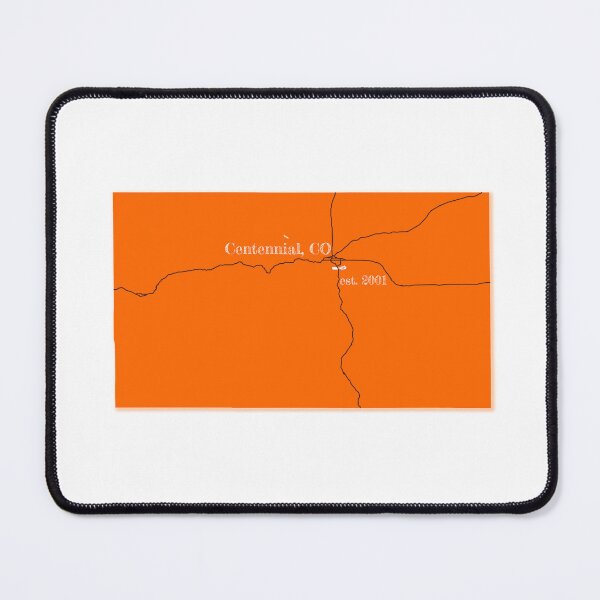 Item preview, Centennial, CO [Orange] designed and sold by PhilbonianDezin.