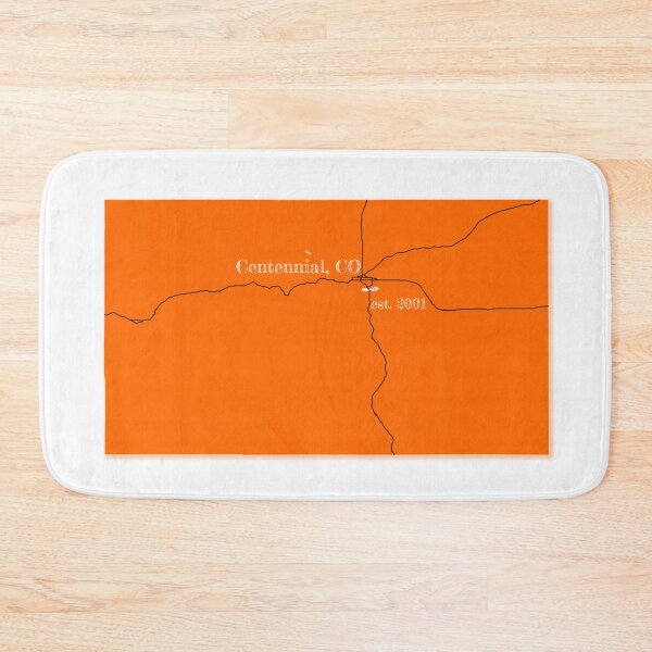 Item preview, Centennial, CO [Orange] designed and sold by PhilbonianDezin.