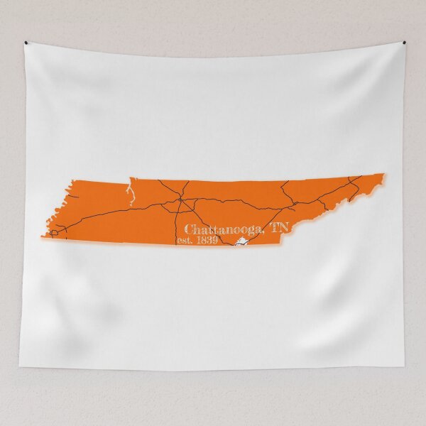 Item preview, Chattanooga, TN [Orange] designed and sold by PhilbonianDezin.