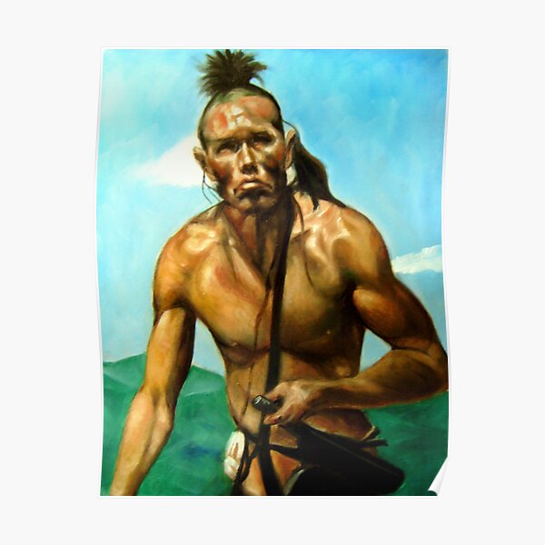 Wes Studi as Magua In The Last Of The Mohicans Poster