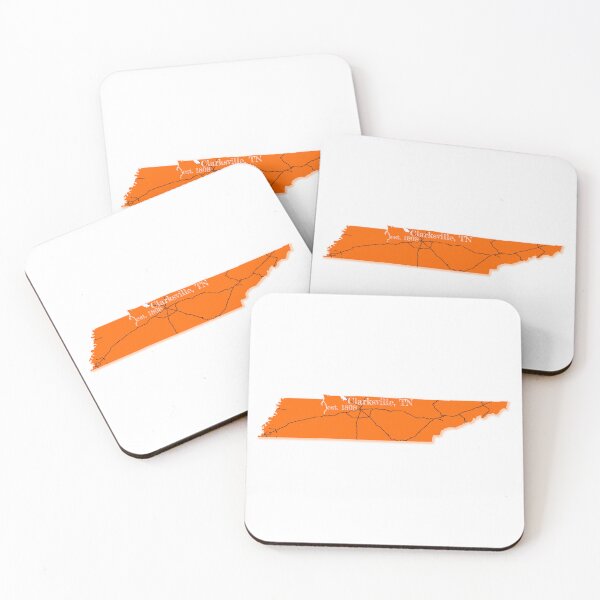 Item preview, Clarksville, TN [Orange] designed and sold by PhilbonianDezin.