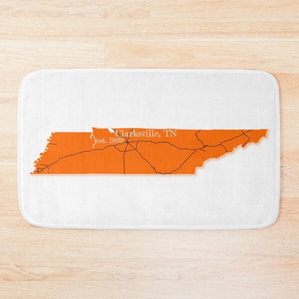 Item preview, Clarksville, TN [Orange] designed and sold by PhilbonianDezin.