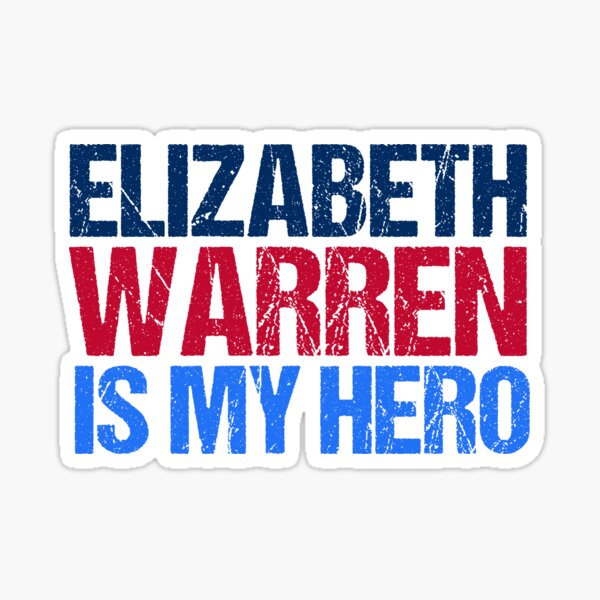 Item preview, Elizabeth Warren is My Hero designed and sold by Epic Love Designs.
