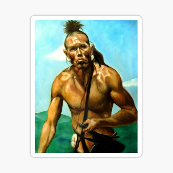 Wes Studi as Magua In The Last Of The Mohicans Sticker