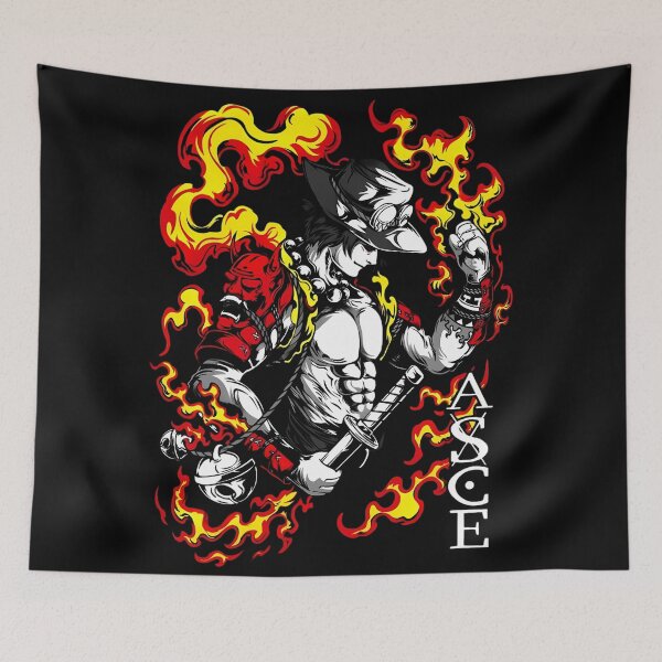 Item preview, Portgas D Ace – The Fire Fist designed and sold by ANIME HEAT.