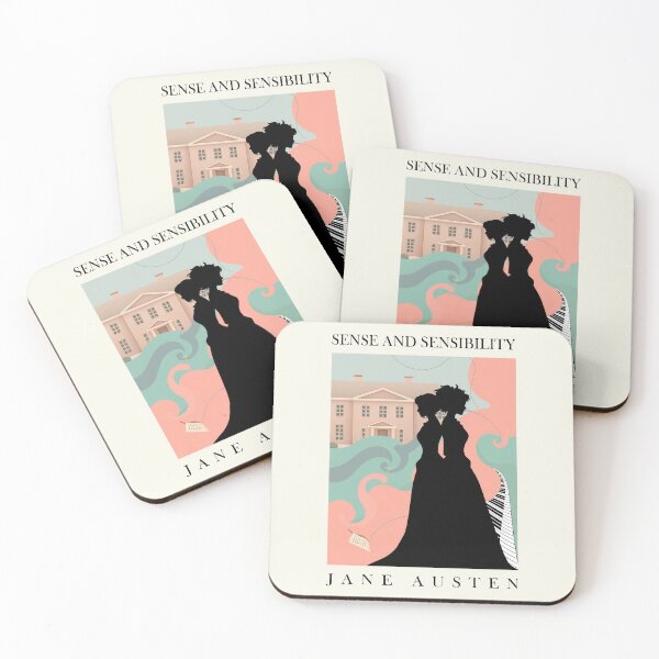 Item preview, Sense and Sensibility Jane Austen Inspired Classic Literature designed and sold by kakarikihill.