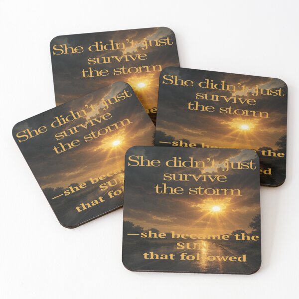 Item preview, "She Became the Light After Chaos" designed and sold by Mindful56.