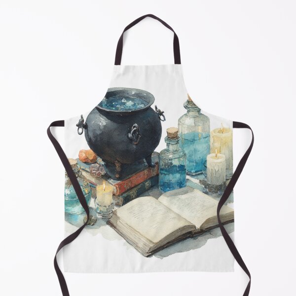 Item preview, Caldron and potion bottles designed and sold by MendaciousMina.