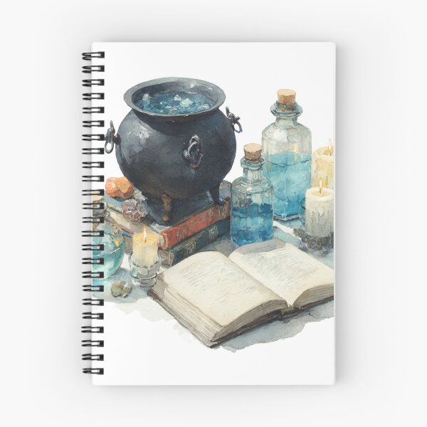 Item preview, Caldron and potion bottles designed and sold by MendaciousMina.