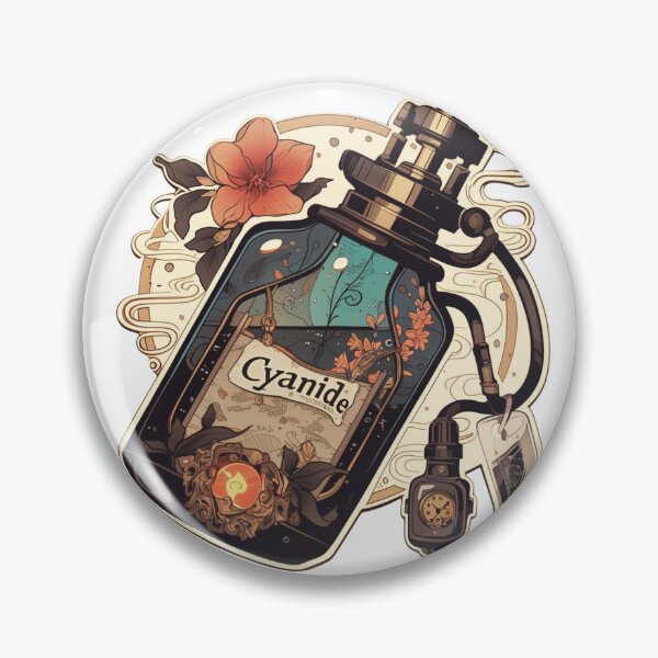 Item preview, Cyanide bottle designed and sold by MendaciousMina.