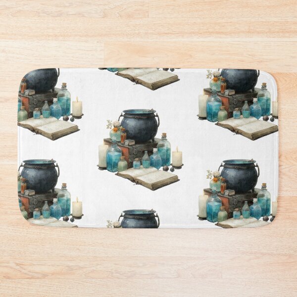 Item preview, Caldron and potion bottles designed and sold by MendaciousMina.