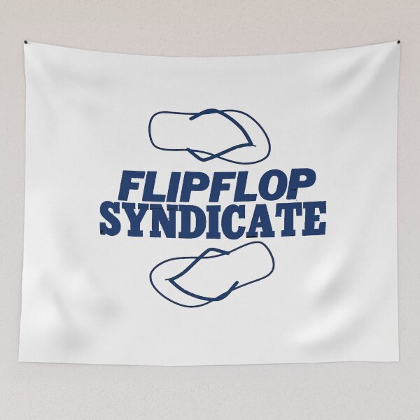 Item preview, Vintage Flip Flop Syndicate designed and sold by QuayTradingCo.