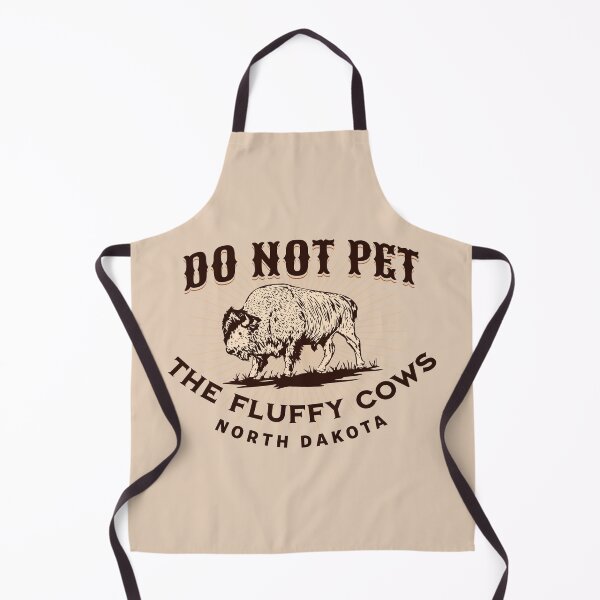 Item preview, Do Not Pet the Fluffy Cows North Dakota Bison designed and sold by kiwi91.